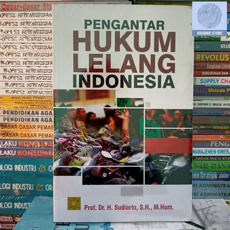 Jual Pengantar Hukum Lelang Indonesia Prof Dr Sudiarto Shopee