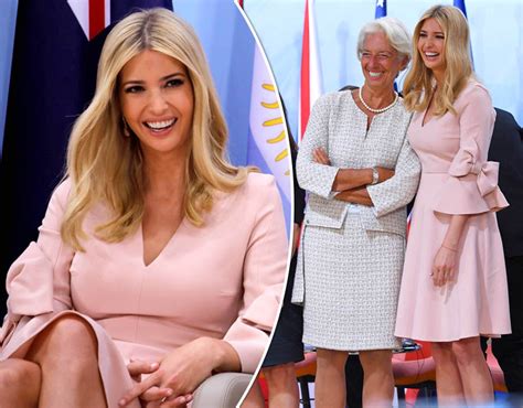 Ivanka Trump Flashes Her Pins In Pale Pink Dress At G20 Summit Style