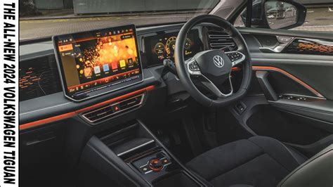 2024 Vw Tiguan Interior Features Ambient Lights Infotainment Youtube