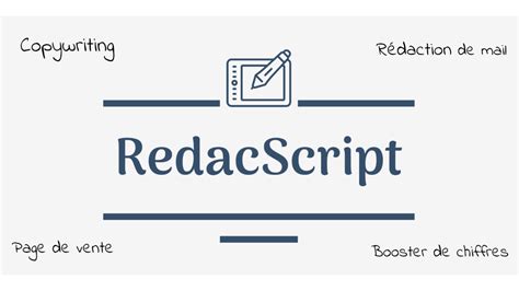 Je vais rédiger une newsletter qui vous ressemble par RedacScript