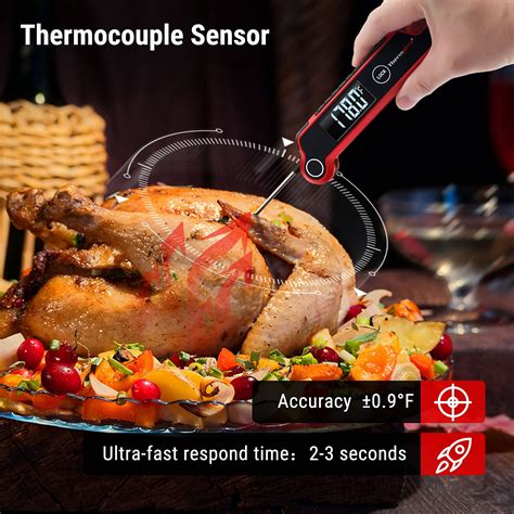 ThermoPro TP620 Instant Read Meat Thermometer Digital Cooking