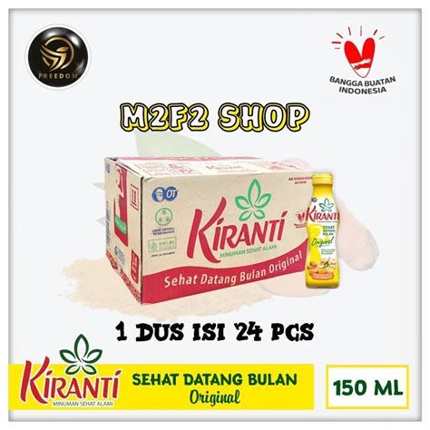 Jual Kiranti Minuman Kesehatan Datang Bulan Original Ml Kemasan