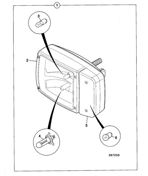 JCB 541 70 TIER 2 Telescopic Handlers Loadall Parts Catalogue Manual