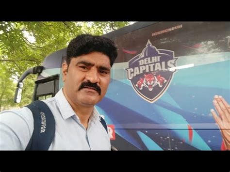 DELHI CAPITALS TEAM KI BUS KO DEKHA PEDAL YATRA MAIN Ipl Viral