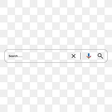 Png Kotak Pencarian Google Dengan Background Transparan