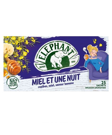 Infusion El Phant Miel Et Nuit Achat En Ligne