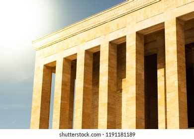 Anitkabir Ankara Mustafa Kemal Ataturks Mausoleum Stock Photo