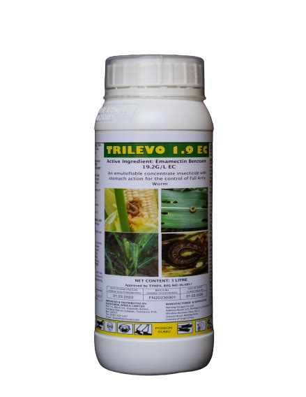 Trilevo 1 9 Ec Emamectin Benzoate 19 2g L Equatoria Africa Limited Kilimo Ni Asili Yetu