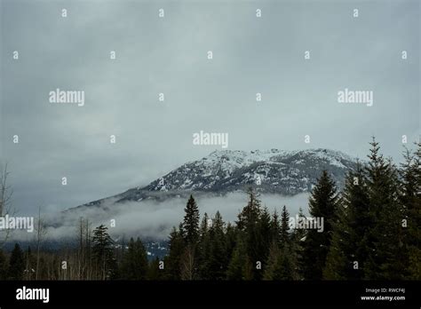 Whistler Vancouver Resort Stock Photo Alamy