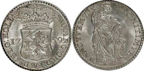 ¼ Gulden 5 Stuivers Province of Holland Numista