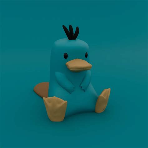 Cute Platypus 3d Models Download Creality Cloud