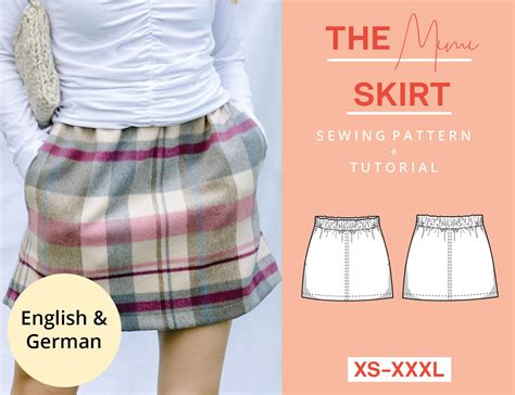 Designs Kilt Skirt Sewing Pattern Muriambatool