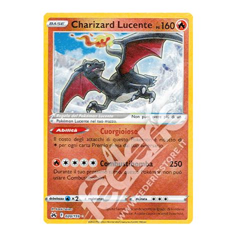 Charizard Lucente It Mint Federicstore