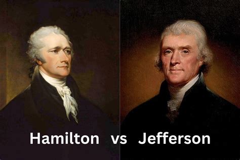 Hamilton vs Jefferson - What's the Difference? - Have Fun With History