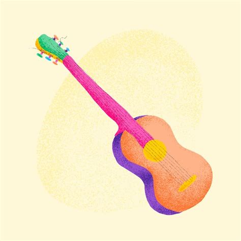 Vectores E Ilustraciones De Guitarra Animada Para Descargar Gratis