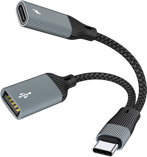 Amazon Jadebones Usb C To Usb Otg Adapter And Charger Cable In