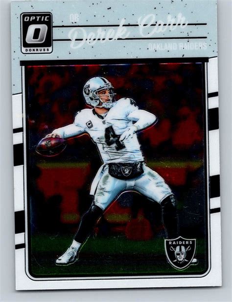 2016 Donruss Optic 74 Derek Carr Oakland Raiders EBay