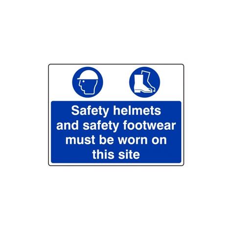 Safety Helmets And Safety Footwear Must Be Worn On This Site