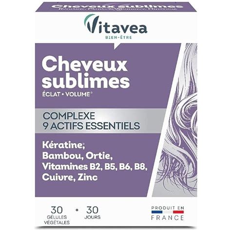 Vitavea Cheveux Sublimes Gelules Mapara Tunisie