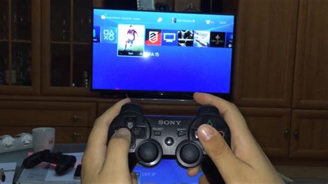 Connect Ps3 Controller Dualshock 3 To Playstation 4 Wirelessly Youtube