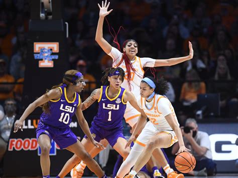 Lady Vols Basketball Fall Short To No 8 Lsu Suffer Second Home Loss