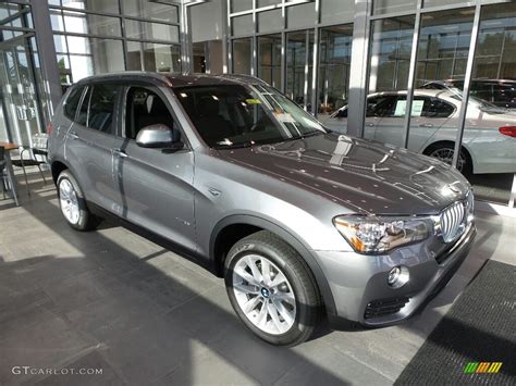 2017 Space Gray Metallic Bmw X3 Xdrive28i 121246128