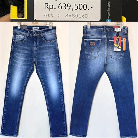 Jual Celana Panjang Lois Jeans Slimfit Selvedge D Shopee Indonesia