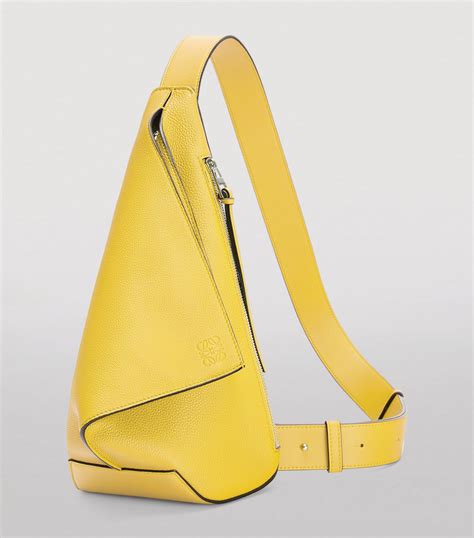 Loewe Leather Anton Sling Cross Body Bag Harrods Us