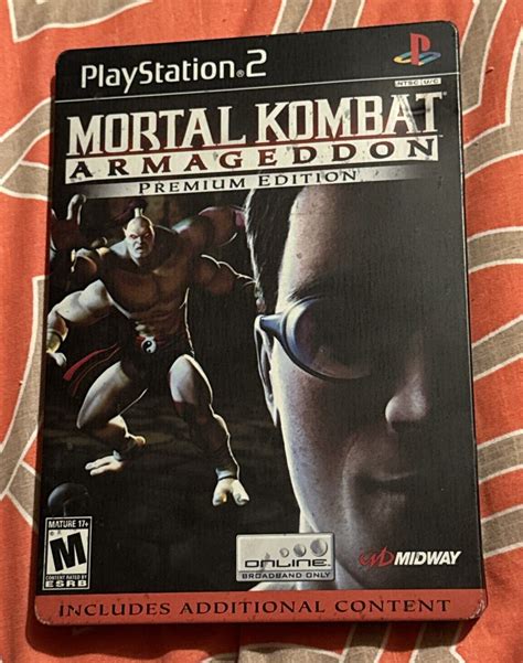 Mortal Kombat Armageddon Premium Edition Steelbook Johnny Cage And Goro