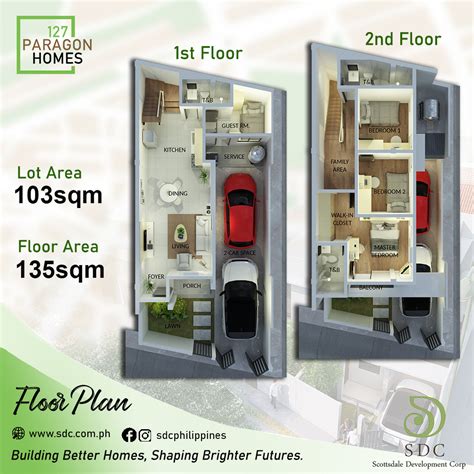 Floor Plan Cebu Daisy Homes