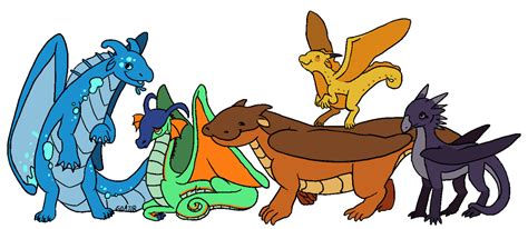 The Dragonets of Destiny by Goatir on DeviantArt