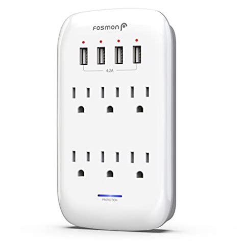 The 7 Best Fosmon Electrical Multi Outlets Of 2024 Verified Cherry Picks