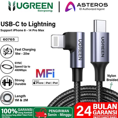 Jual ART I72Y UGREEN Kabel Data IPhone Gaming Mfi USB To Lightning Dan