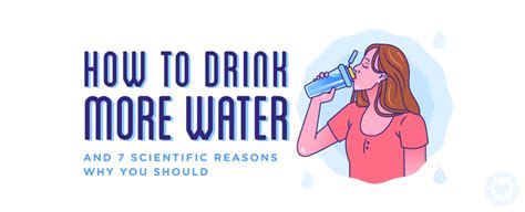 Scientific Reasons Why You Should Drink More Water [infographic