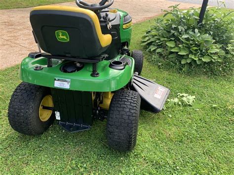 John Deere D105 175 Hp Automatic 42 In Riding Lawn Mower Mulching