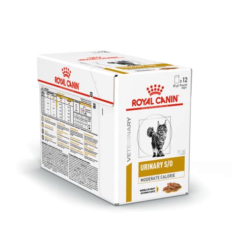 Royal Canin Vet Urinary S O Moderate Calorie Wet Cat Food Pack Petdirect