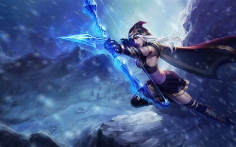 Ashe League Of Legends 4k 8k Wallpapers Hd Wallpapers Id 21025