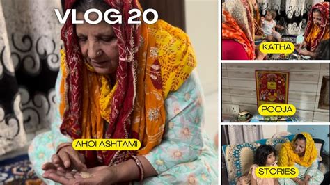 Vlog 20 Ahoi Ashtami Haryanawale YouTube