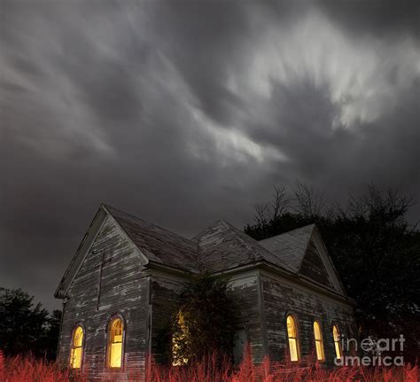 Abandoned Church of Walters Oklahoma Photograph by Keith Kapple - Fine Art America