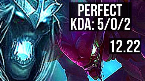 KARTHUS Vs KHA ZIX JNG 76 Winrate 5 0 2 KR Master 12 22 YouTube