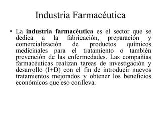 Analisis Microbiano En La Industria Farmac Utica Ppt