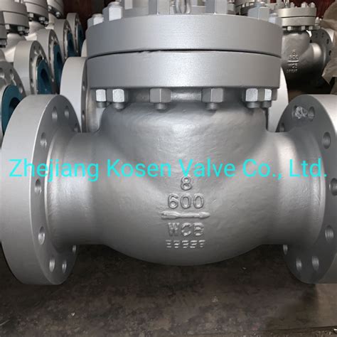 Carbon Steel Flanged Bolted Bonnet Swing Check Valve China Swing