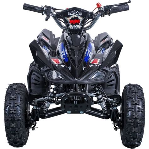 BIKEROAD Quad Electrique Raptor 800W Noir Avec LED Quad Enfant