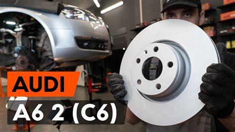 How To Change Front Brake Discs Front Brake Rotors On Audi A C