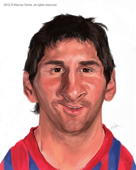 Leo Messi Caricature Caricature Leo Messi Cartoon People