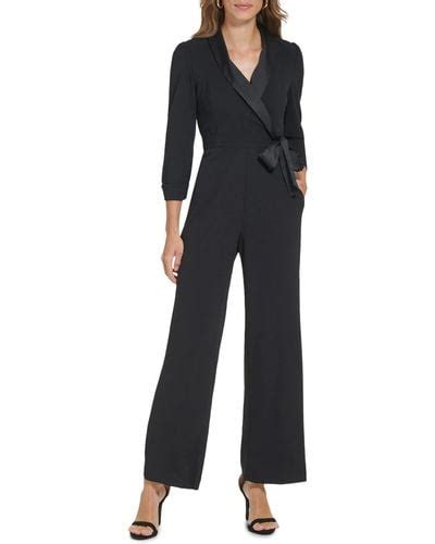 Black DKNY Jumpsuits And Rompers For Women Lyst