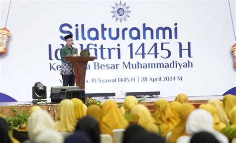 Silaturahmi Idulfitri Muhammadiyah Haedar Nashir Silaturahmi