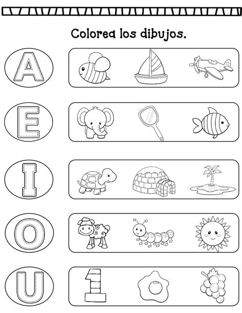 SUPER CUADERNO PARA TRABAJAR LAS VOCALES Imagenes Educativas