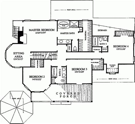 Victorian Style House Plan - 4 Beds 3.5 Baths 3131 Sq/Ft Plan #137-249 ...