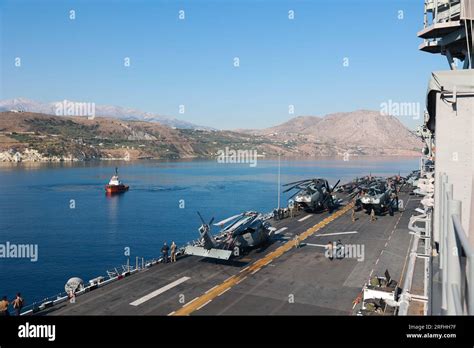 N Oq Souda Bay Greece Aug The Wasp Class